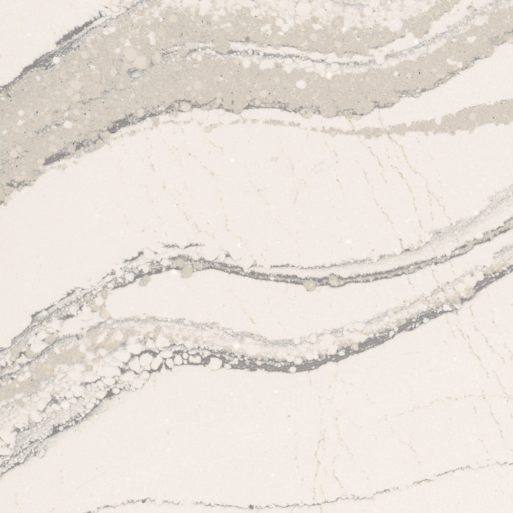 Discover Brittanicca at Synergy Cabinets. Note: Samples may not fully showcase the design; visible seams will appear in the final installation.​⬤