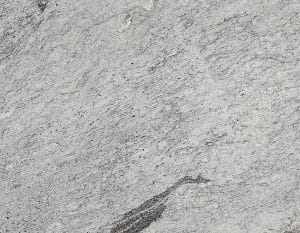 Explore Bianco Romano granite countertops at Synergy Cabinets, featuring a stunning blend of white and gray hues that add a touch of sophistication to any space.