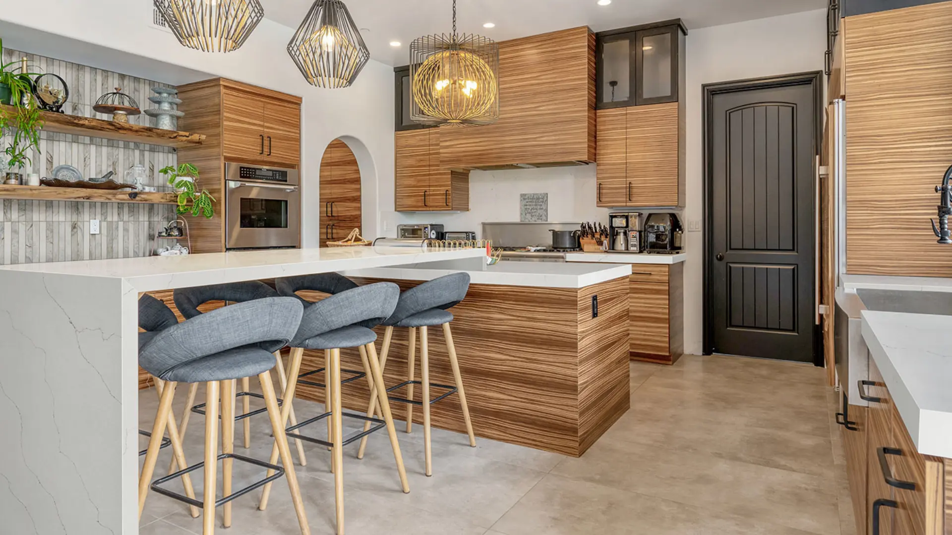 Msi Quartz Countertops Calacatta Duolina in Annandale Virginia | Synergy Cabinets in Annadale, VA