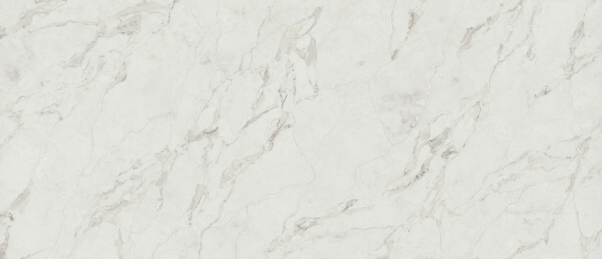 MSI Quartz Countertops Calacatta Aravine slab at Synergy Cabinets in Annandale, VA