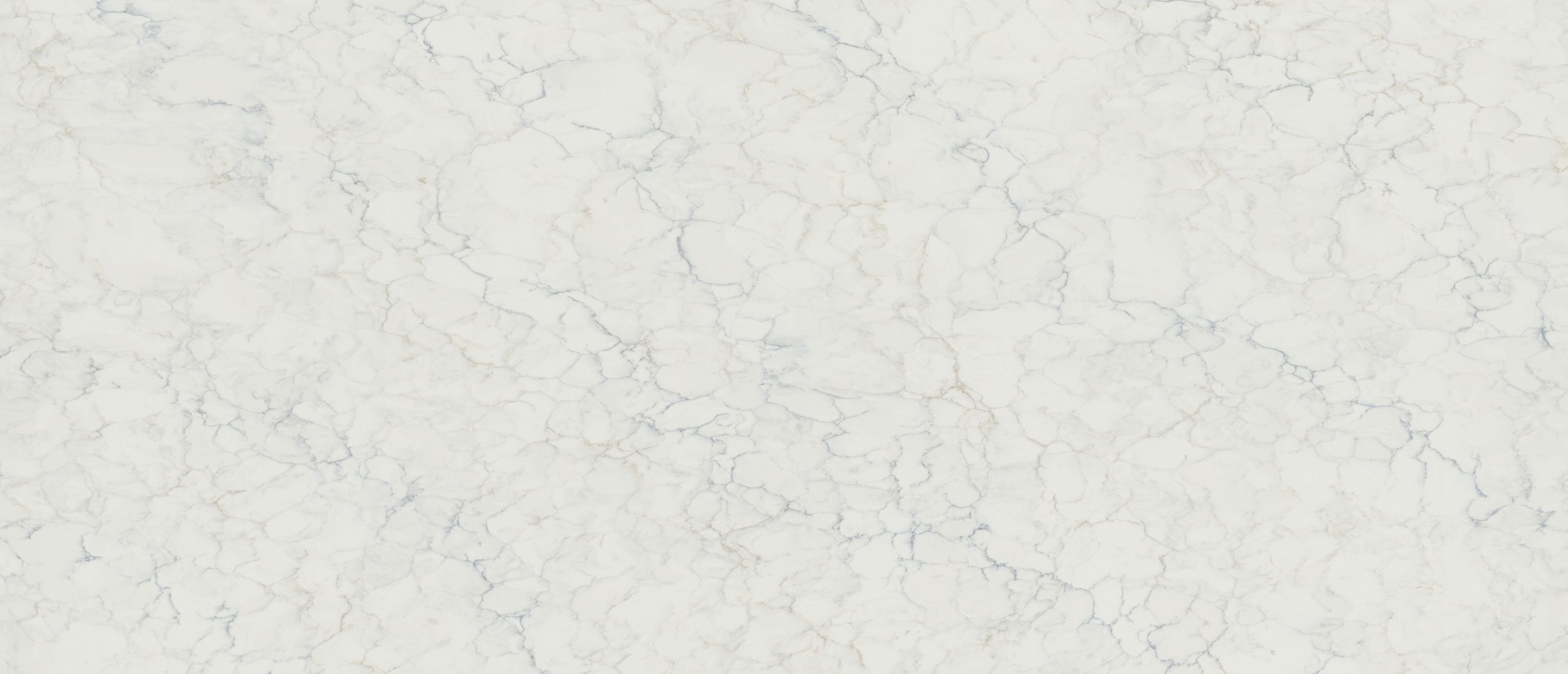 MSI Quartz Countertops Calacatta Azulean slab at Synergy Cabinets in Annandale, VA