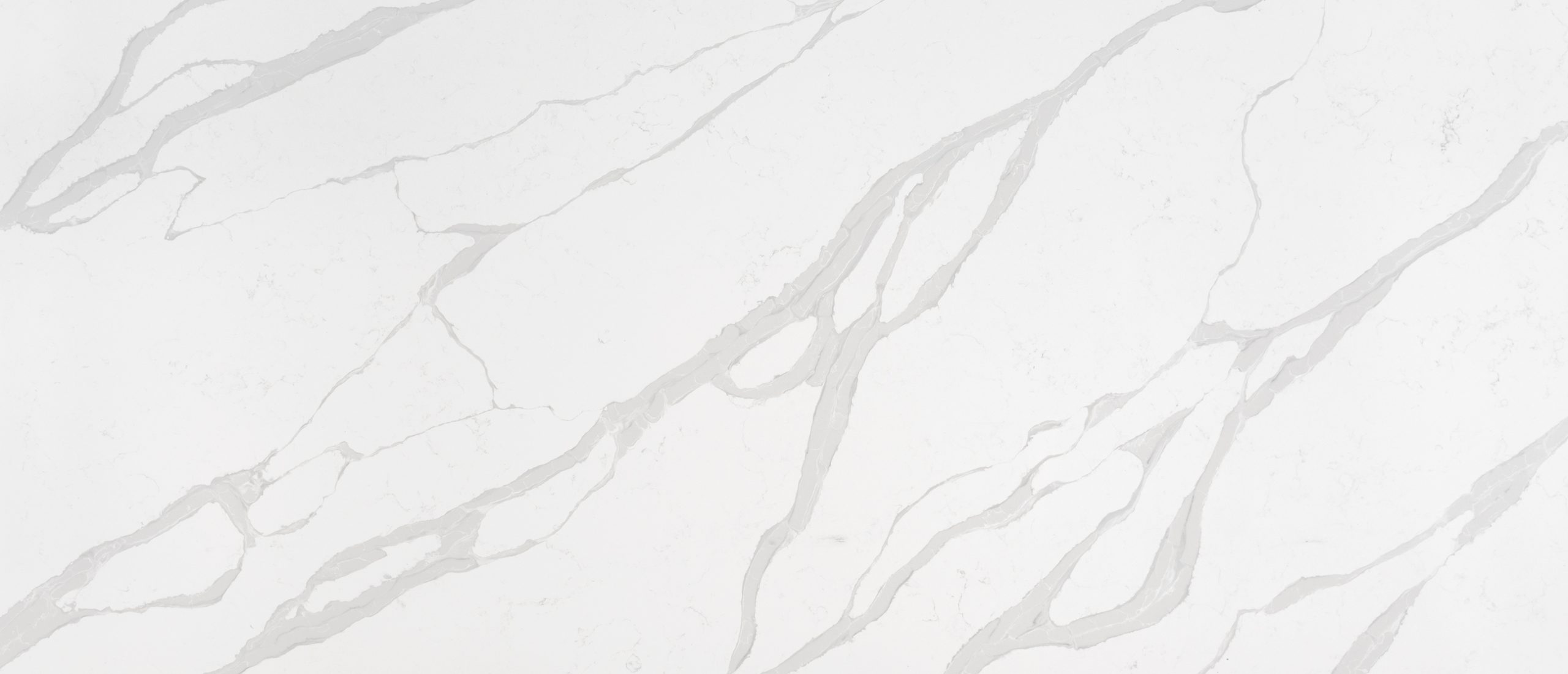 MSI Quartz Countertops Calacatta Luccia slab at Synergy Cabinets in Annandale, VA