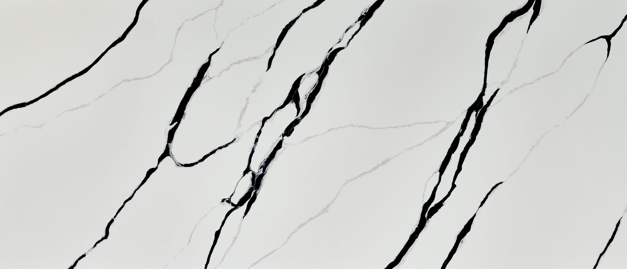 MSI Quartz Countertops Calacatta Lumanyx slab at Synergy Cabinets in Annandale, VA