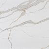 MSI Quartz Countertops Calacatta Solessio slab at Synergy Cabinets in Annandale, VA