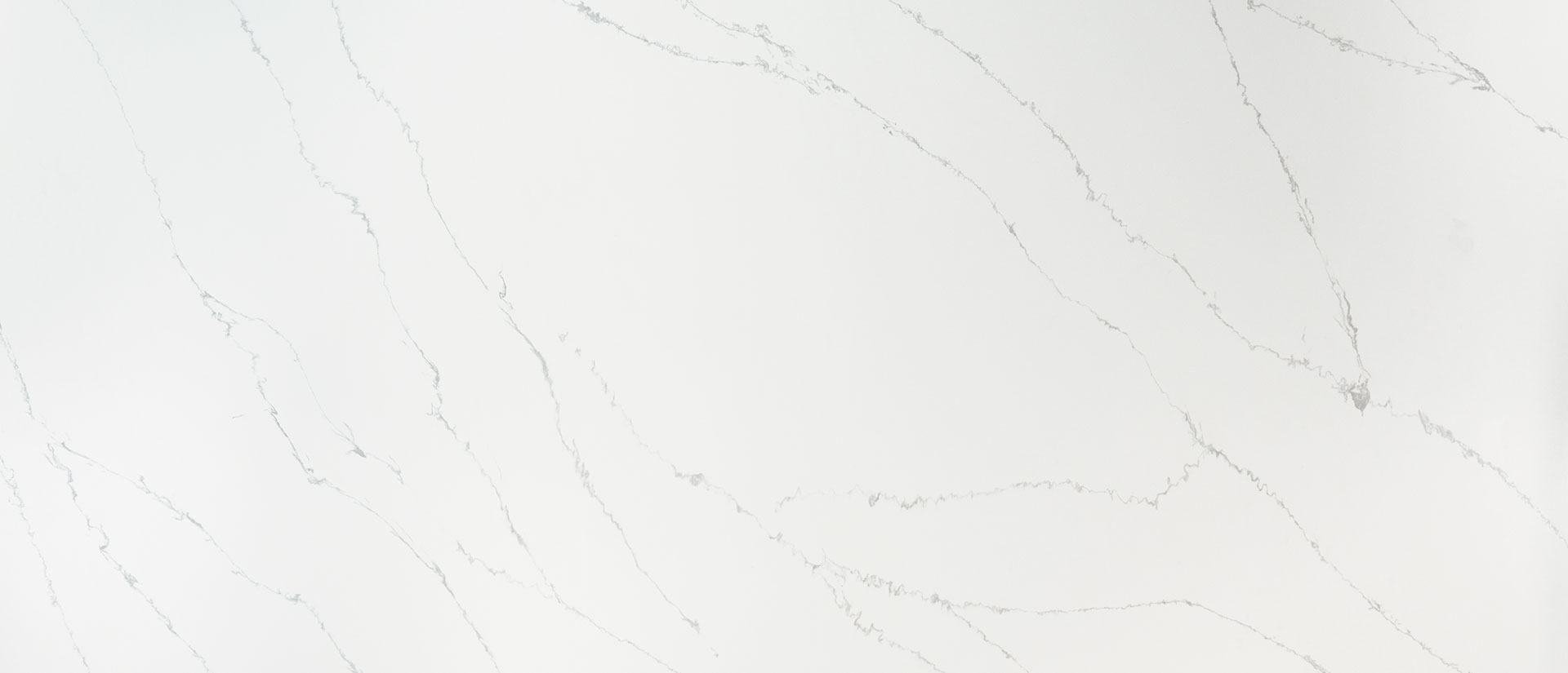 MSI Quartz Countertops Calacatta Ultra slab at Synergy Cabinets in Annandale, VA